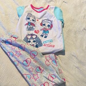L.O.L. Surprise! Blue and White Kids Pajama Set